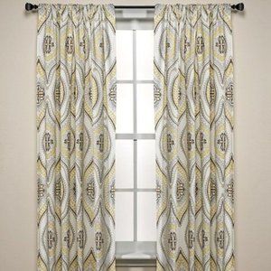 lanterna single curtain panel